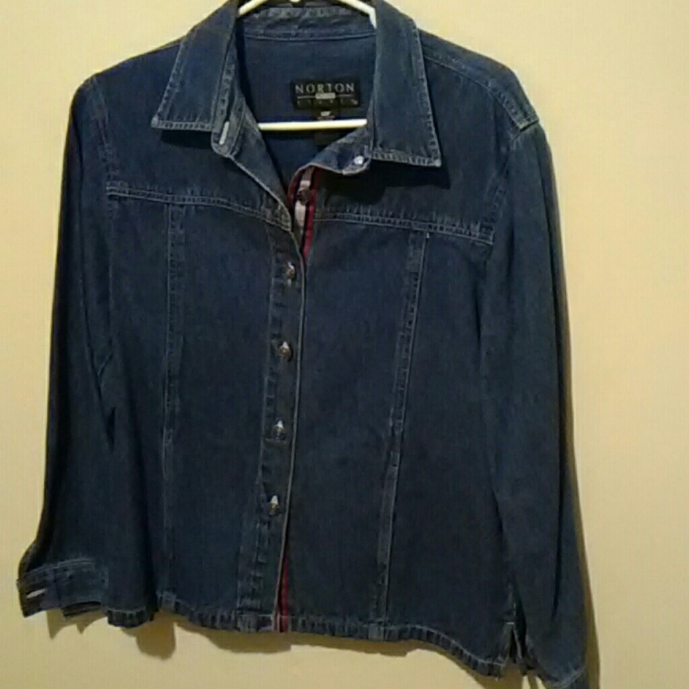 Norton petites studio denim jacket